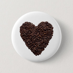 Coffee Heart Button