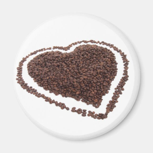 Coffee Heart Magnet (Front)