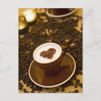 Coffee Heart Postcard by iroccamaro9 at Zazzle