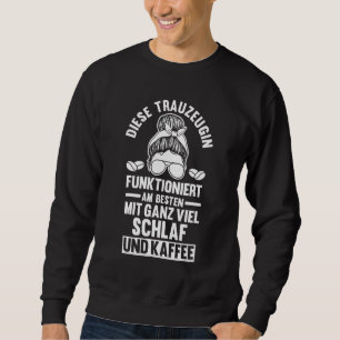 Coffee Hen Party Maid of Honour Sweatshirt