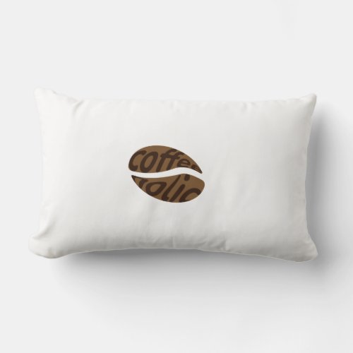 Coffee holic pilow lumbar pillow