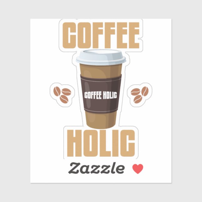 Coffee Holic Sticker (Sheet)