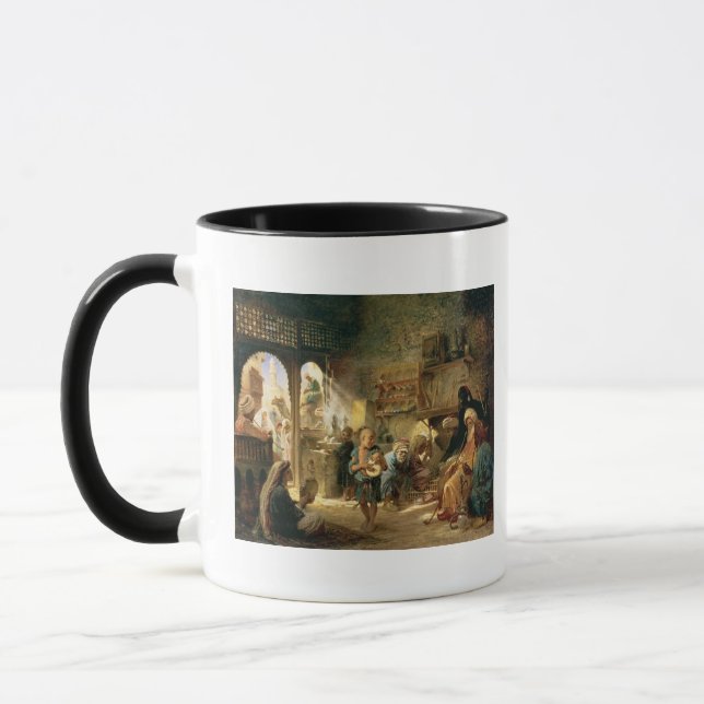Coffee House in Cairo, 1870s Mug (Left)