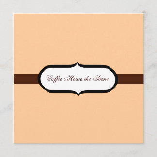 Coffee House Invitation