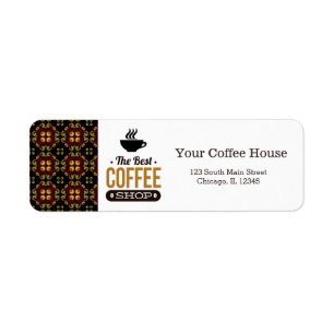 Coffee House Label