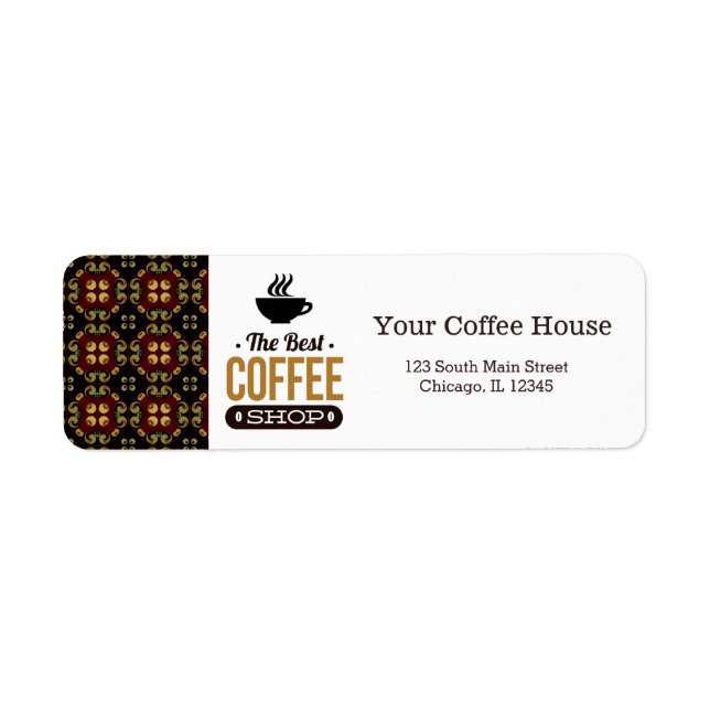 Coffee House Label (Front)