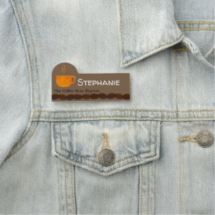 Coffee House Name Tag