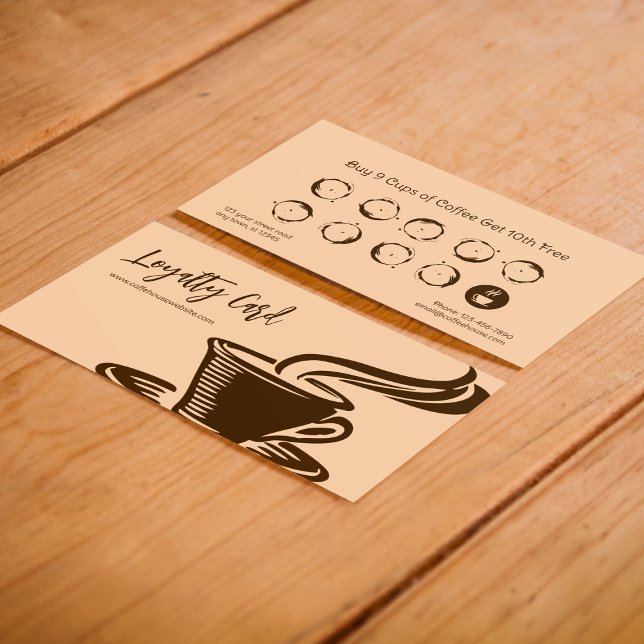 Coffee House / Shop Loyalty Card (Creator Uploaded)