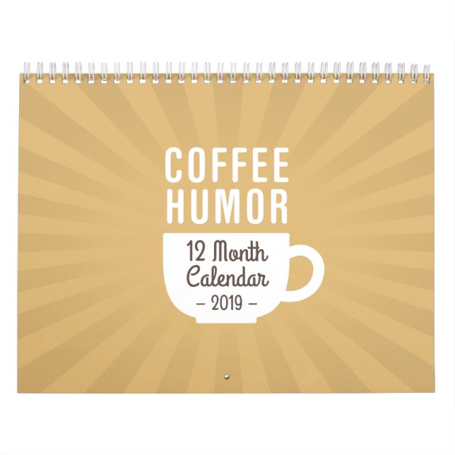 Coffee Humor Calendar (Cover)