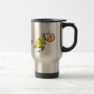 Coffee Humor Cartoon Duck Funny Travel Mug
