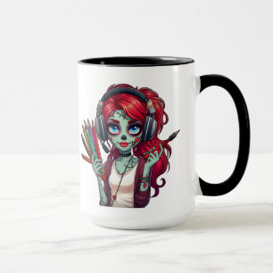 Coffee I love my Akashic Zombie Elodie Mug