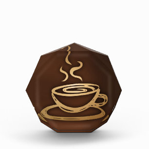 Coffee In My Cup Acrylic Award