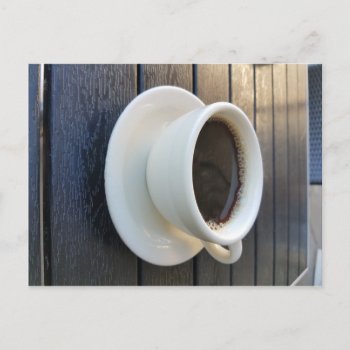 Coffee In White Mug Postcard by DonnaGrayson_Photos at Zazzle