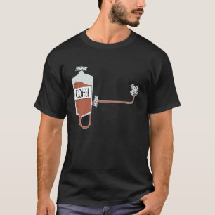 Coffee Infusion Directly Into Your Heart  Coffee T-Shirt