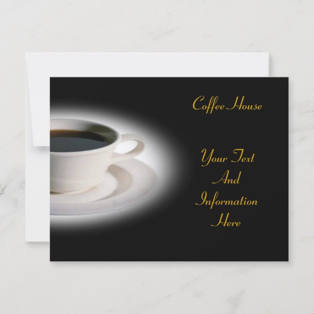 Coffee Invitation (Front)
