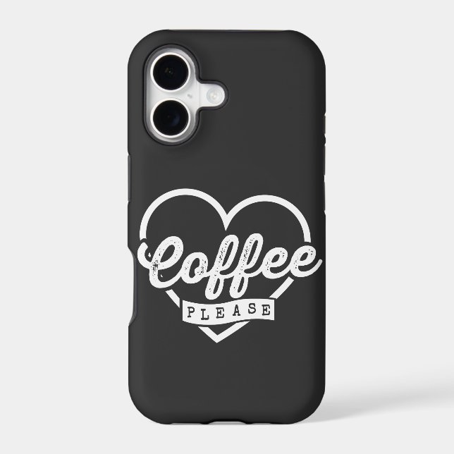 COFFEE IPHONE CASE (Back)