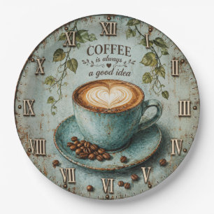 Coffee Is Always a Good Idea Paper Plates