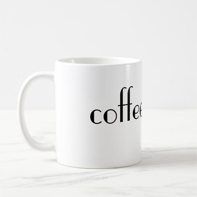 Coffee is bae mug (Left)