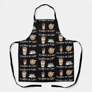 "Coffee is Life" Apron