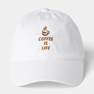 Coffee Is Life Mug– Funny Motivational Coffee Hat