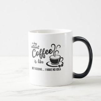 Coffee Is My Love Language – Coffee Lover Quote Color Morph Mug