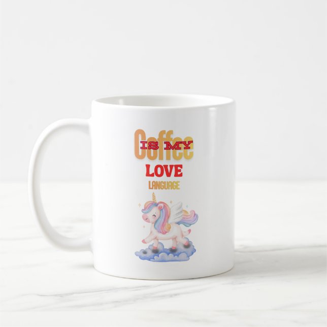 Coffee is My Love Language Mug (Left)