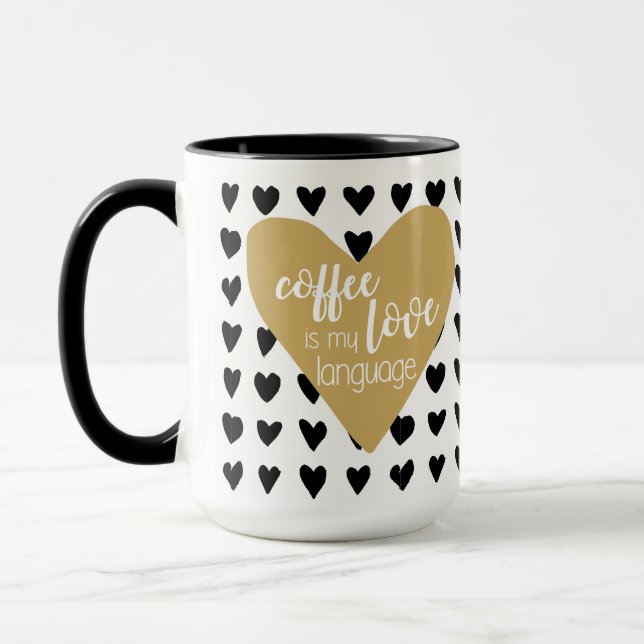 Coffee is my Love Language Mug (Left)