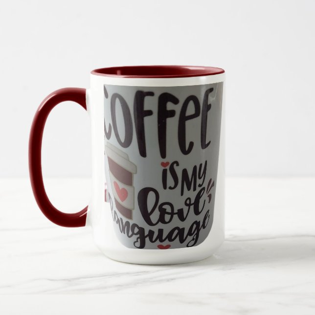 Coffee is my love language...mug mug (Left)