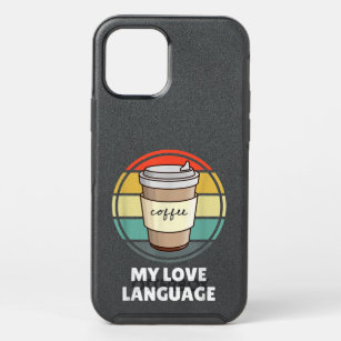 Coffee Is My Love Language Shirt – Funny Coffee Lo OtterBox Symmetry iPhone 12 Pro Case