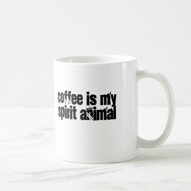 Coffee is my Spirit Animal Mug (Right)