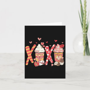 Coffee Is My Valentine Funny Teacher Coffee Lover  Card