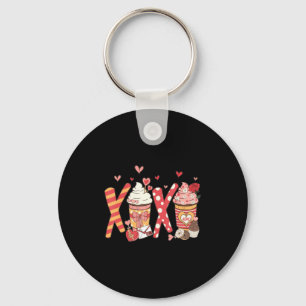 Coffee Is My Valentine Funny Teacher Coffee Lover  Keychain