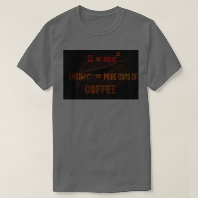 coffee is relative T T-Shirt (Design Front)