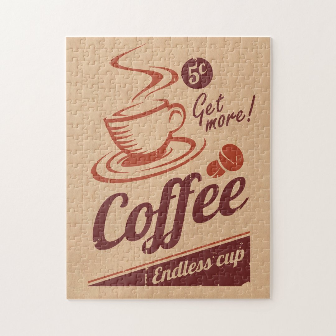Coffee Jigsaw Puzzle | Zazzle
