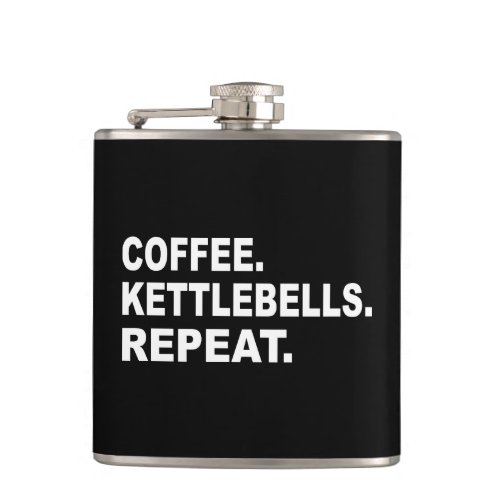 Coffee Kettlebells Repeat Flask