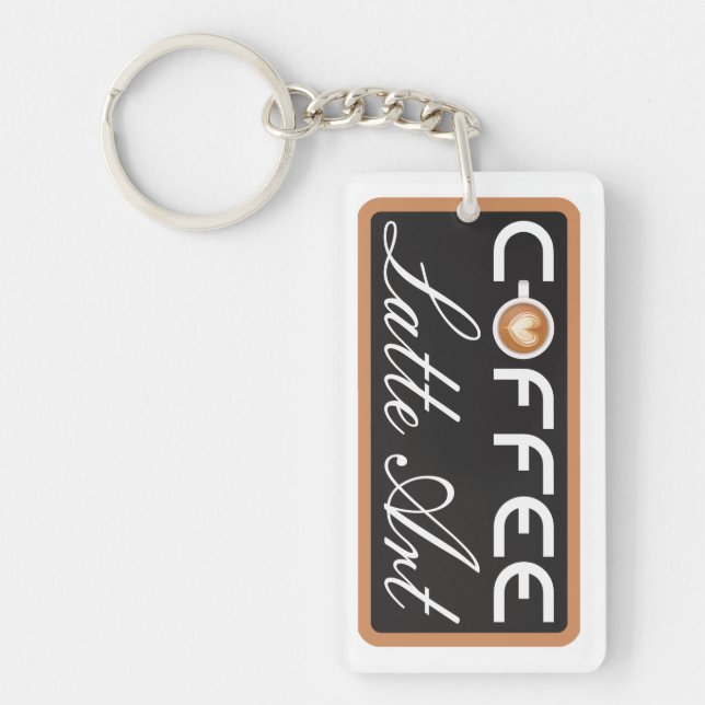 Coffee  keychain (Front)