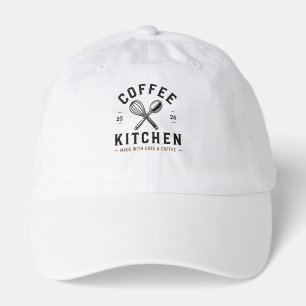 ☕ Coffee Kitchen Cafe Staff Logo ☕ Hat