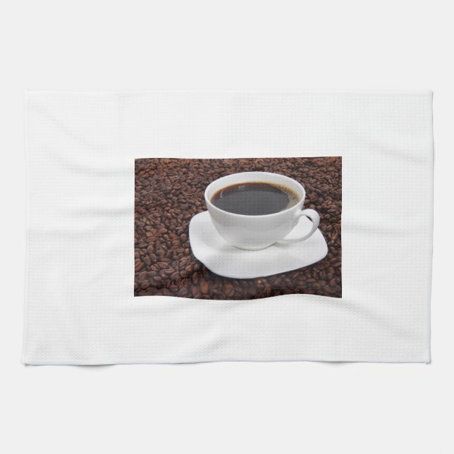 Coffee Kitchen Towel (Horizontal)