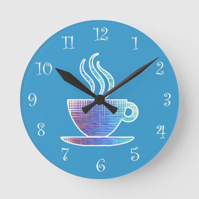 Coffee Kitchen Wall Clocks (Front)