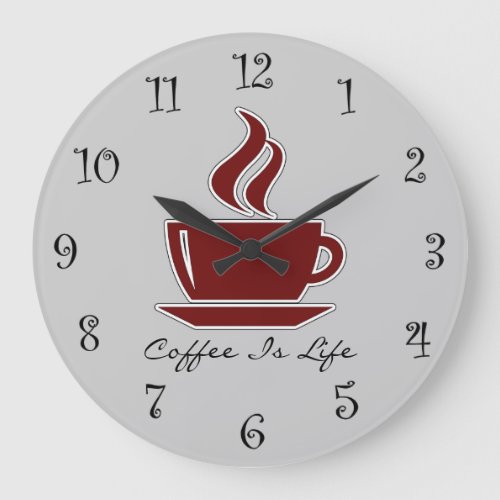 Coffee Kitchen Wall Clocks