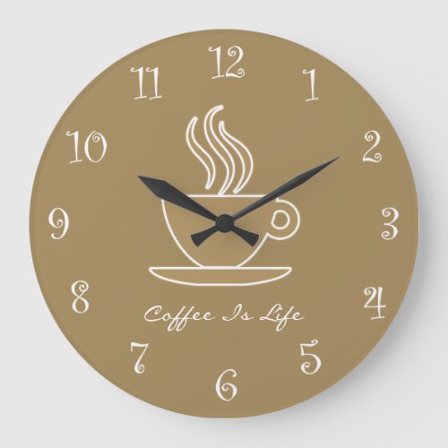 Coffee Kitchen Wall Clocks