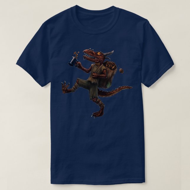 Coffee Kobold T-Shirt (Design Front)