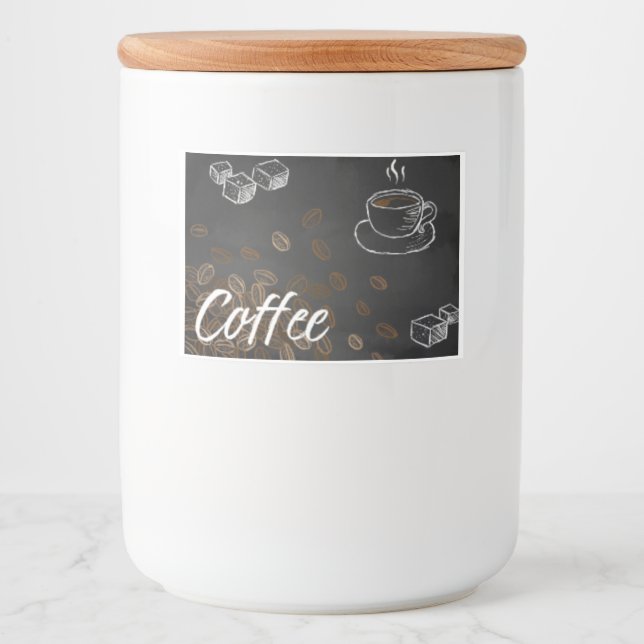 Coffee Label with color (Front)