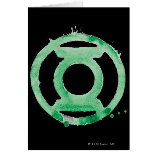 Coffee Lantern Symbol - Green Cards (Front)