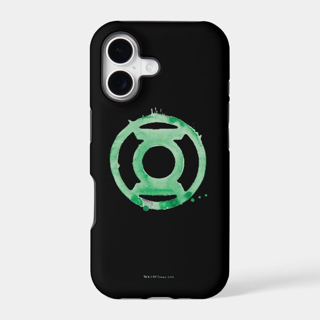 Coffee Lantern Symbol - Green Iphone Case (Back)