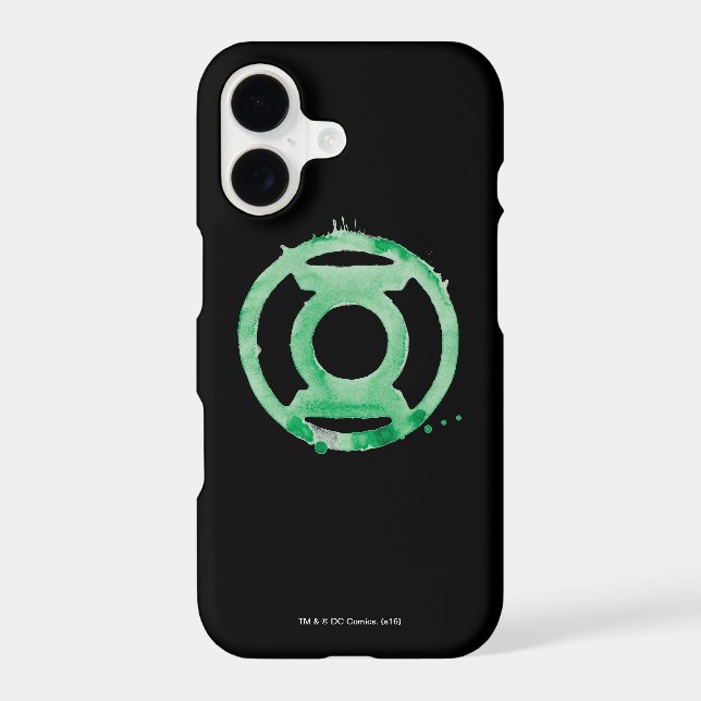 Coffee Lantern Symbol - Green Iphone Case (Back)