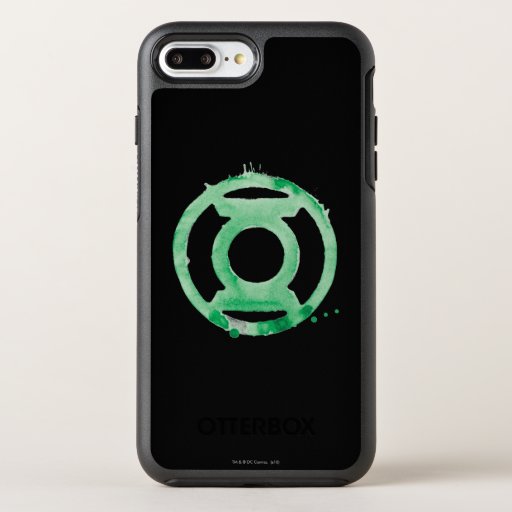 Coffee Lantern Symbol - Green OtterBox Symmetry iPhone 8 Plus/7 Plus Case