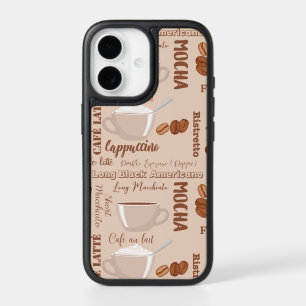 Coffee Latte Cappuccino Images iPhone 17 Case