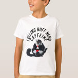 Coffee Lemur Illustration Cute Madagascar Primate  T-Shirt