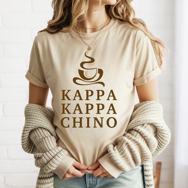 Coffee Life Funny Kappa Kappa Chino Tri-Blend Shirt (Creator Uploaded)